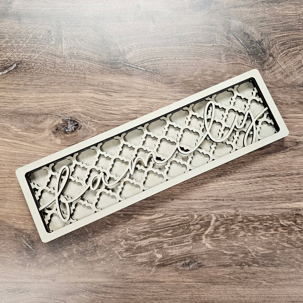 Family Layered Chunky Shelf Sitter P13698