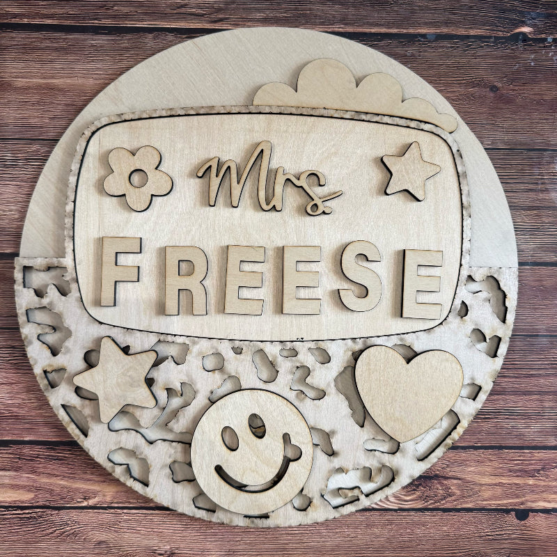 Composition Book Teacher 3D DOOR HANGER - P014234
