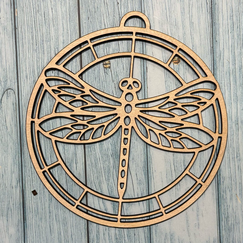 SeaGlass Sun Catcher Dragonfly- P014278
