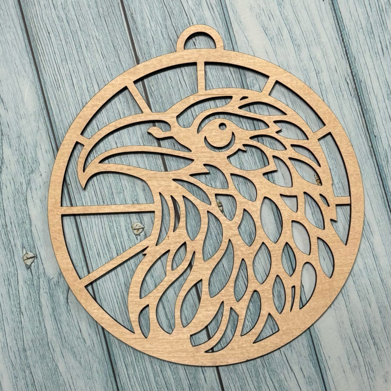 SeaGlass Sun Catcher Eagle- P014286