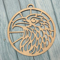 SeaGlass Sun Catcher Eagle- P014286