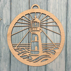 Create Your Own SeaGlass Sun Catcher Lighthouse - P014274