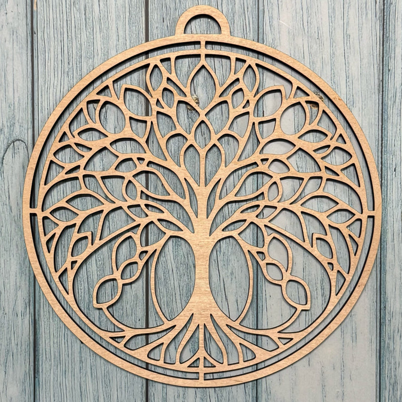 SeaGlass Sun Catcher Tree ofLife- P014279