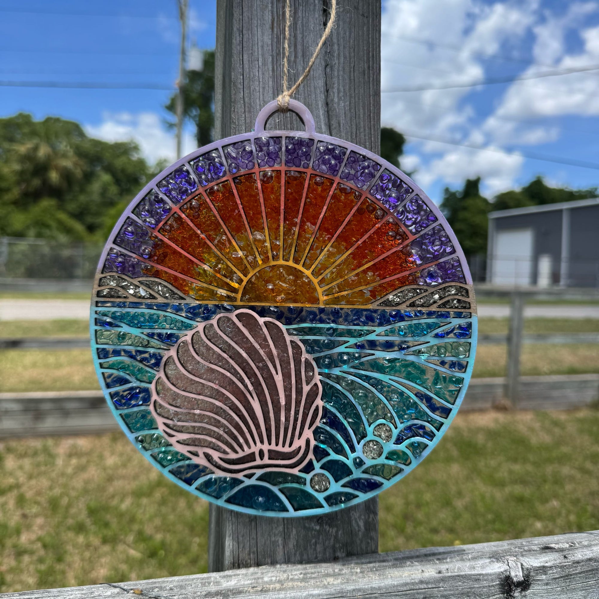 Create Your Own SeaGlass Sun Catcher