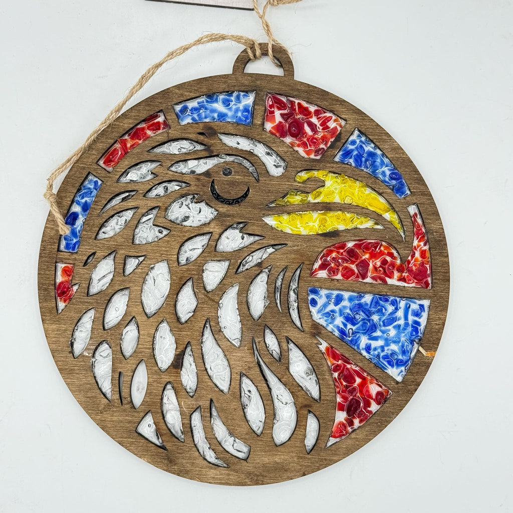 SeaGlass Sun Catcher Eagle- P014286