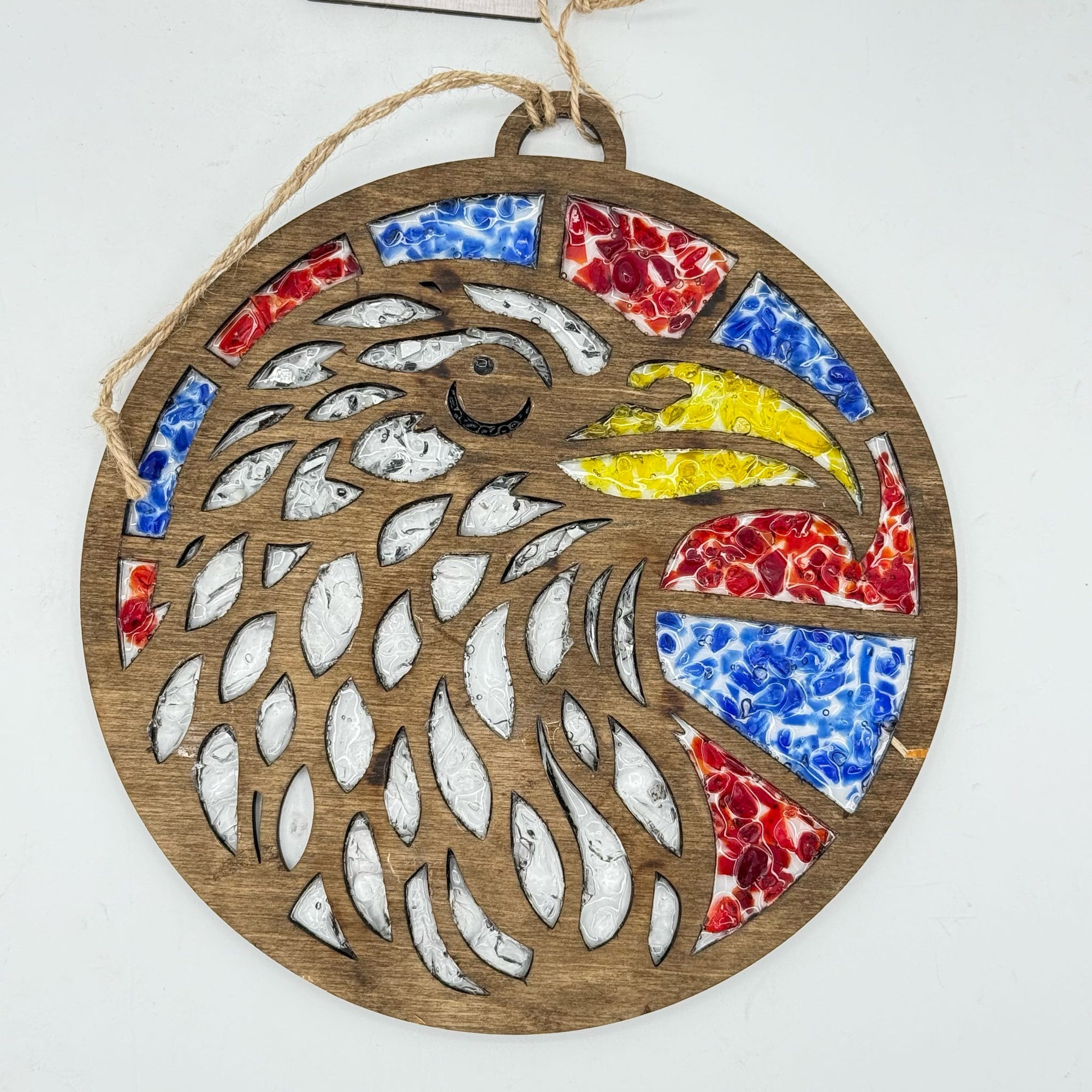 SeaGlass Sun Catcher Eagle- P014286