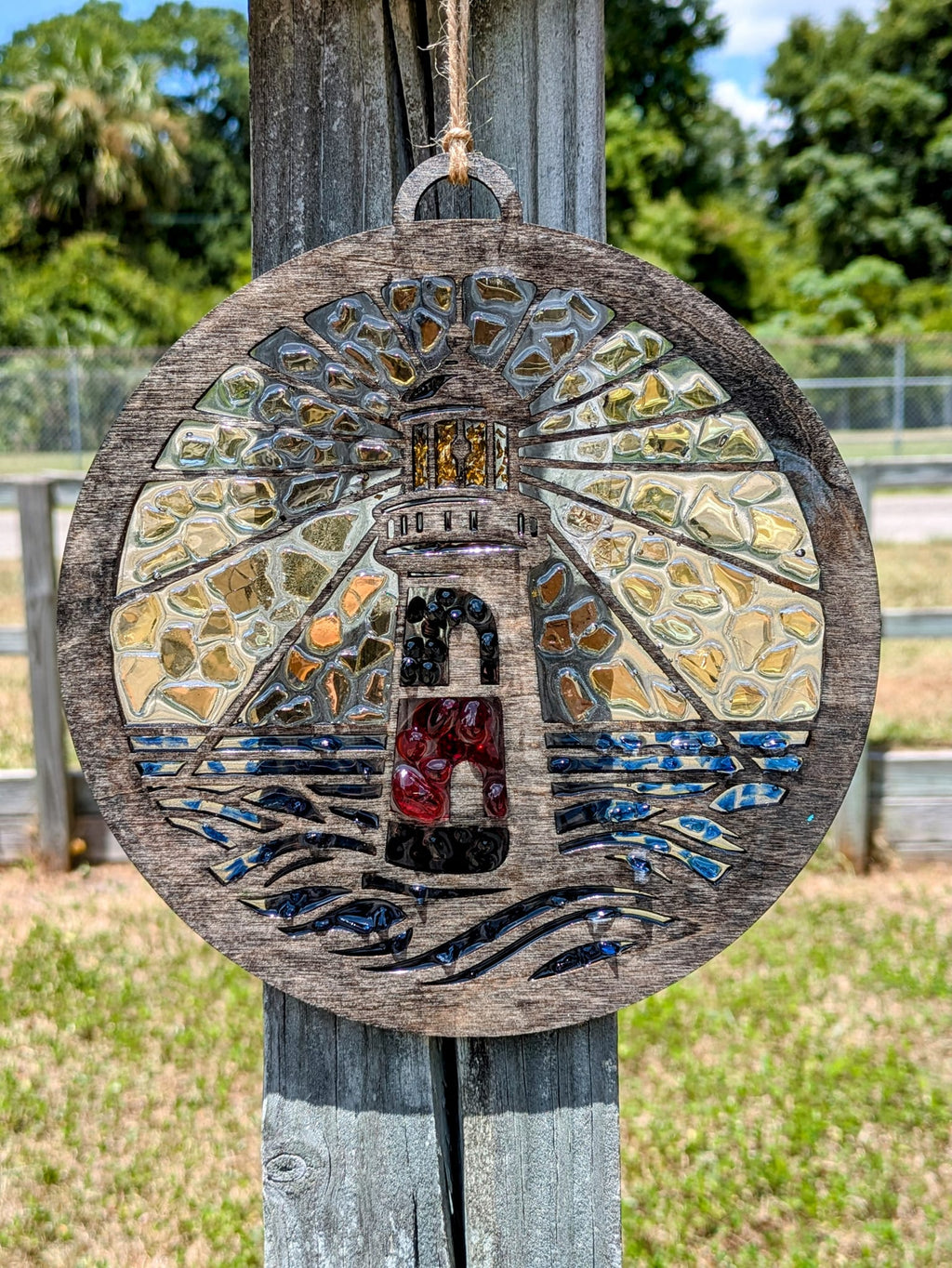 Create Your Own SeaGlass Sun Catcher