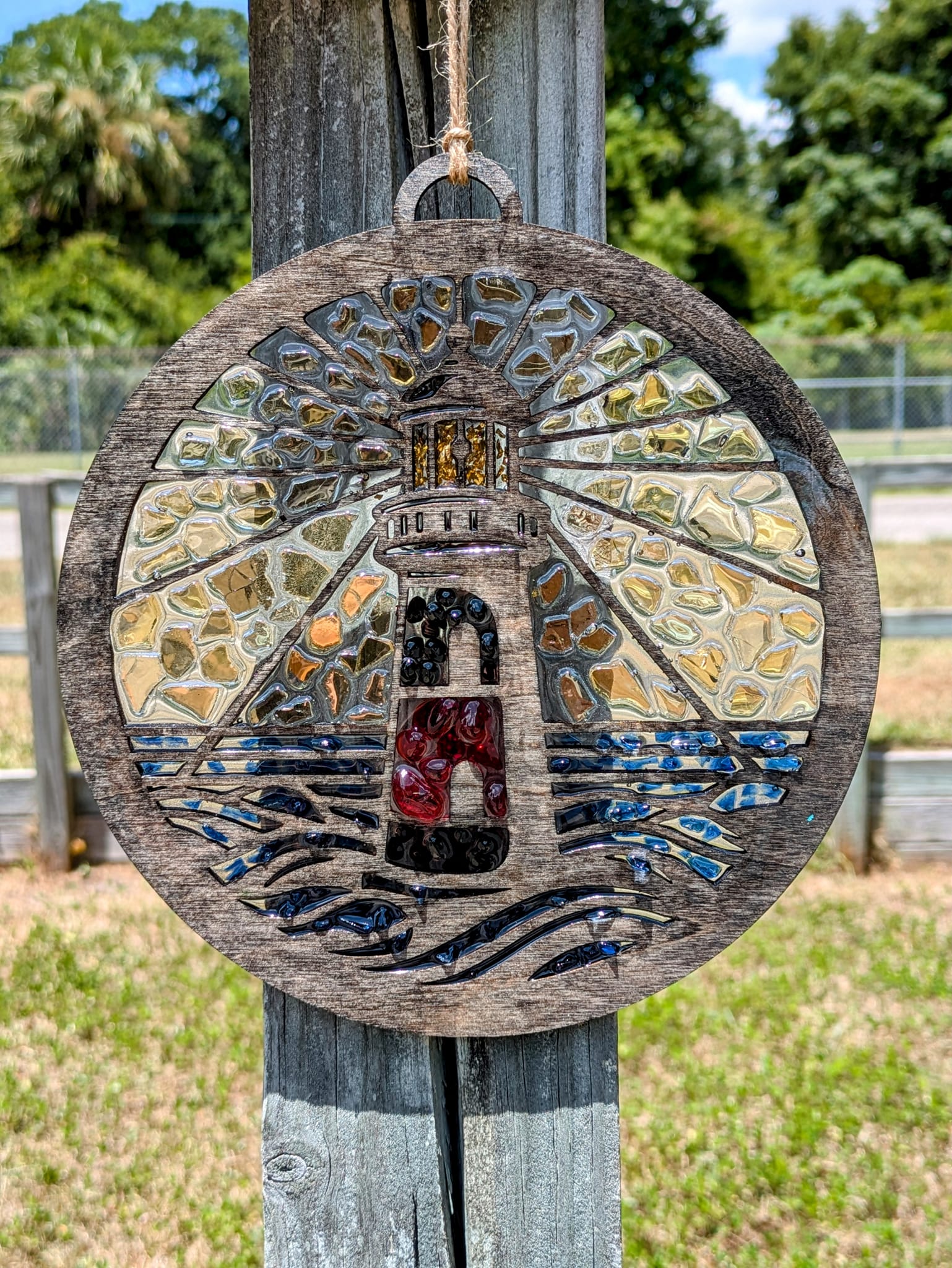 Create Your Own SeaGlass Sun Catcher