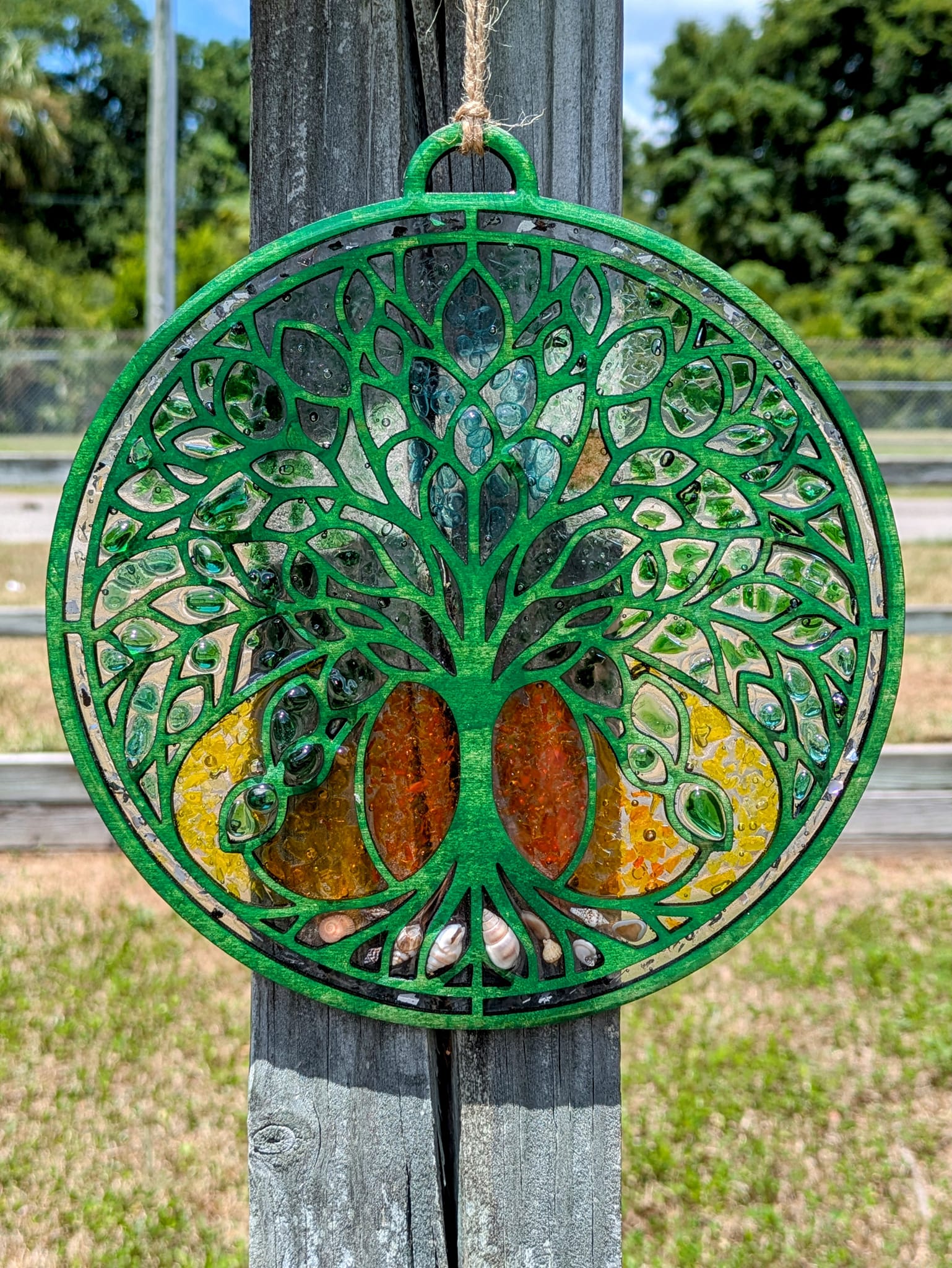 Create Your Own SeaGlass Sun Catcher