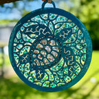 SeaGlass Sun Catcher Turtle - P014212