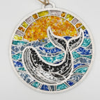 SeaGlass Sun Catcher Whale- P014284
