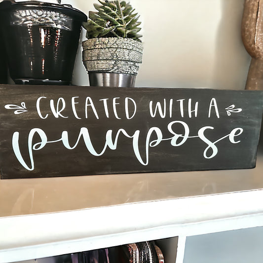 Created with a Purpose Plank Design P2076