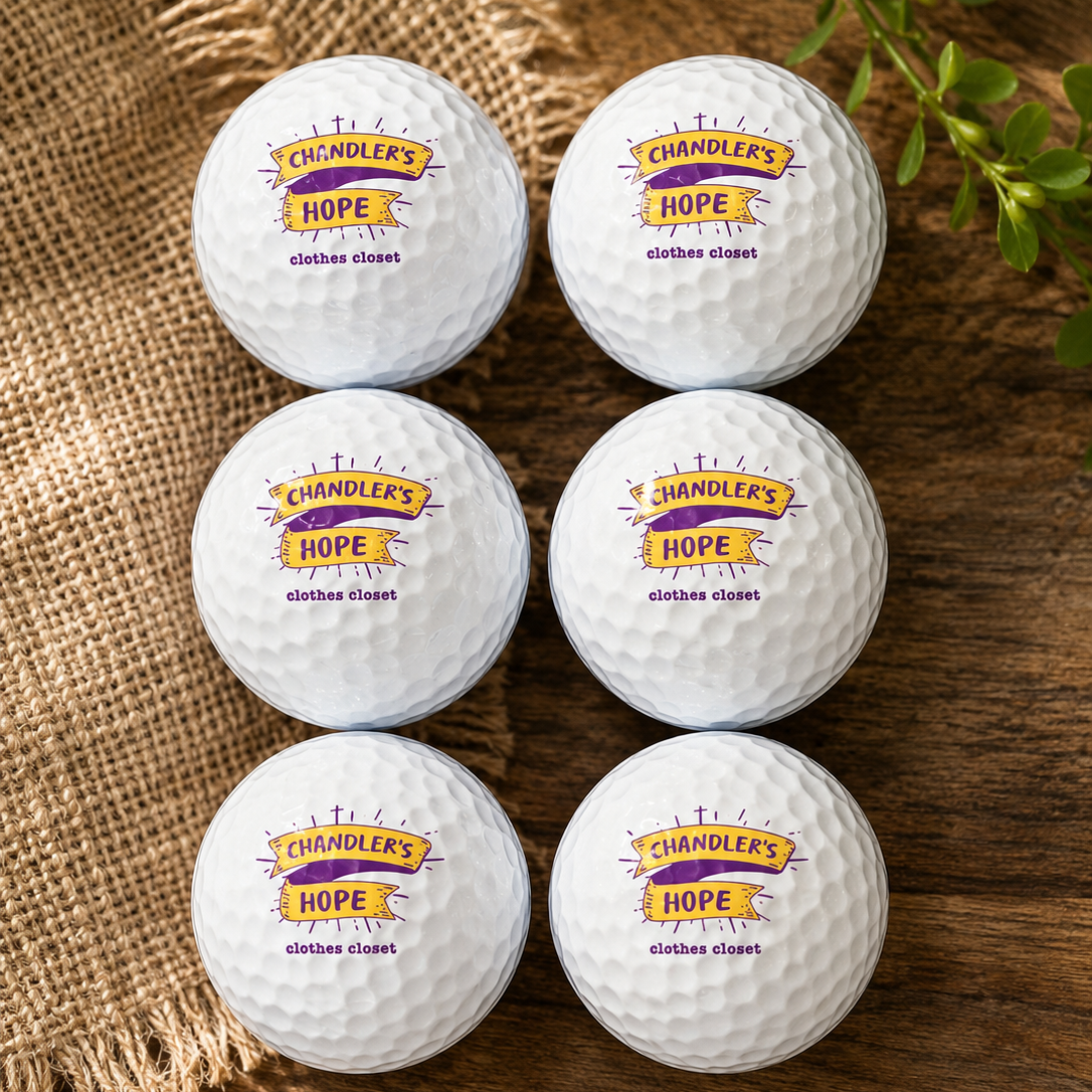 Custom Golf Balls: Logo, Picture, Wording