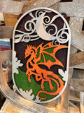 Dragon 3 Layered Sign P03750