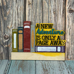 Drop In A New Adventure Book 3D LASER PROJECT - G90