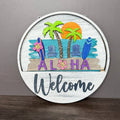 Drop In Sign Aloha - P014072