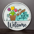Drop In Sign Garden 3D LASER PROJECT - P014076