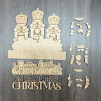 Drop In Nutty Little Christmas 3D LASER PROJECT  G85