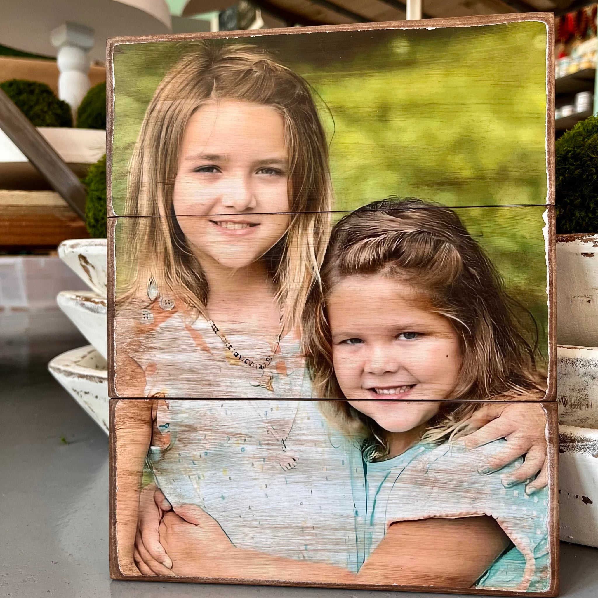 Wood Photo Blocks and Photo Pallets
