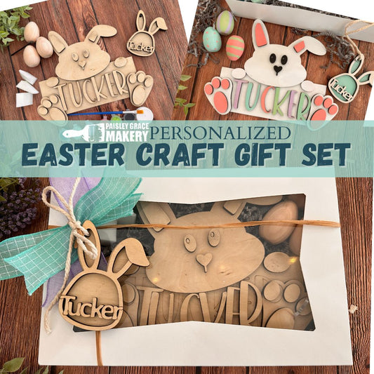 Personalized Easter Craft Gift Set