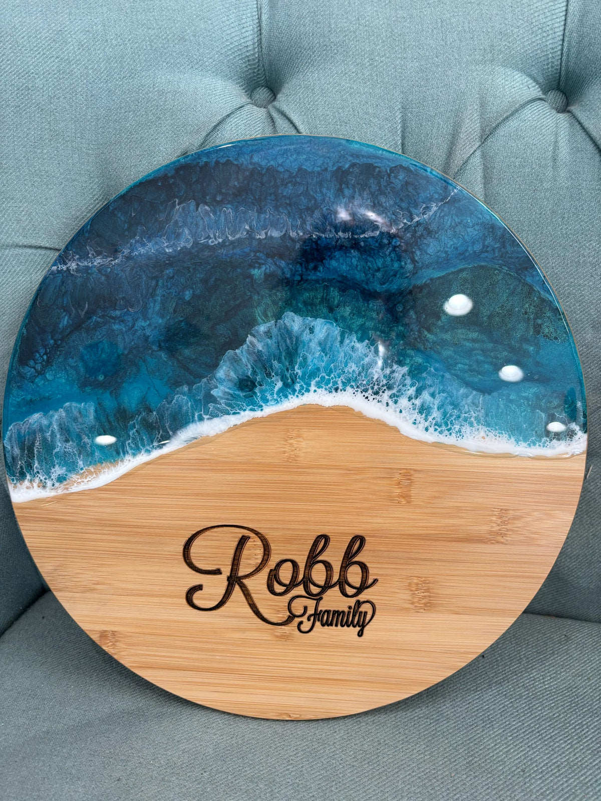 14" Lazy Susan Epoxy Workshop Choice
