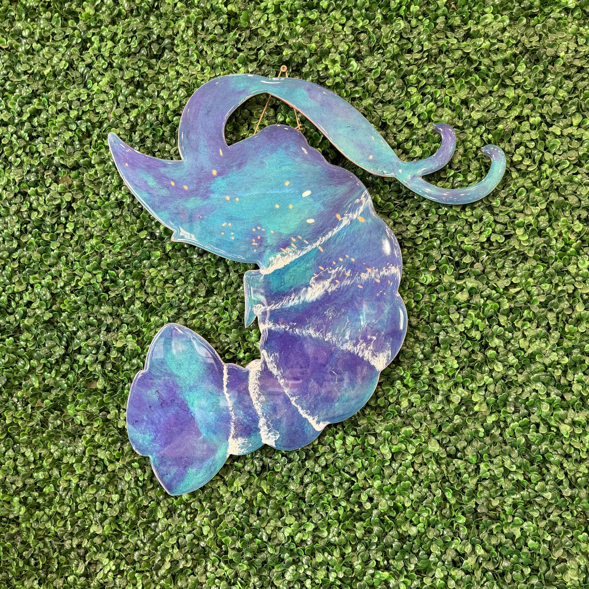 Epoxy Shrimp Door Hanger  DOOR HANGER DESIGN P13818