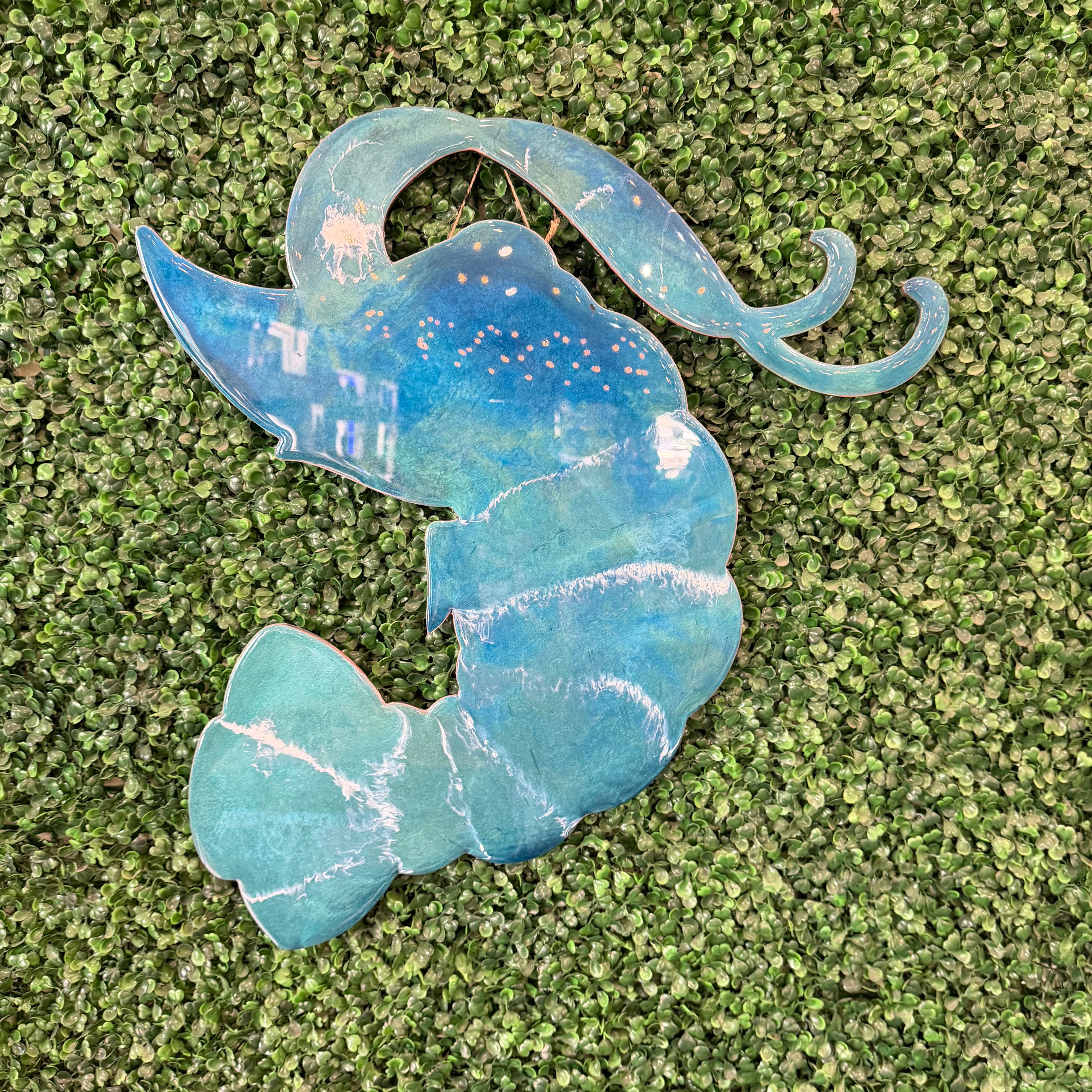 Epoxy Shrimp Door Hanger  DOOR HANGER DESIGN P13818