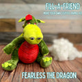 Fearless the Friendly Dragon 16"  Build Your Own Stuffy S193