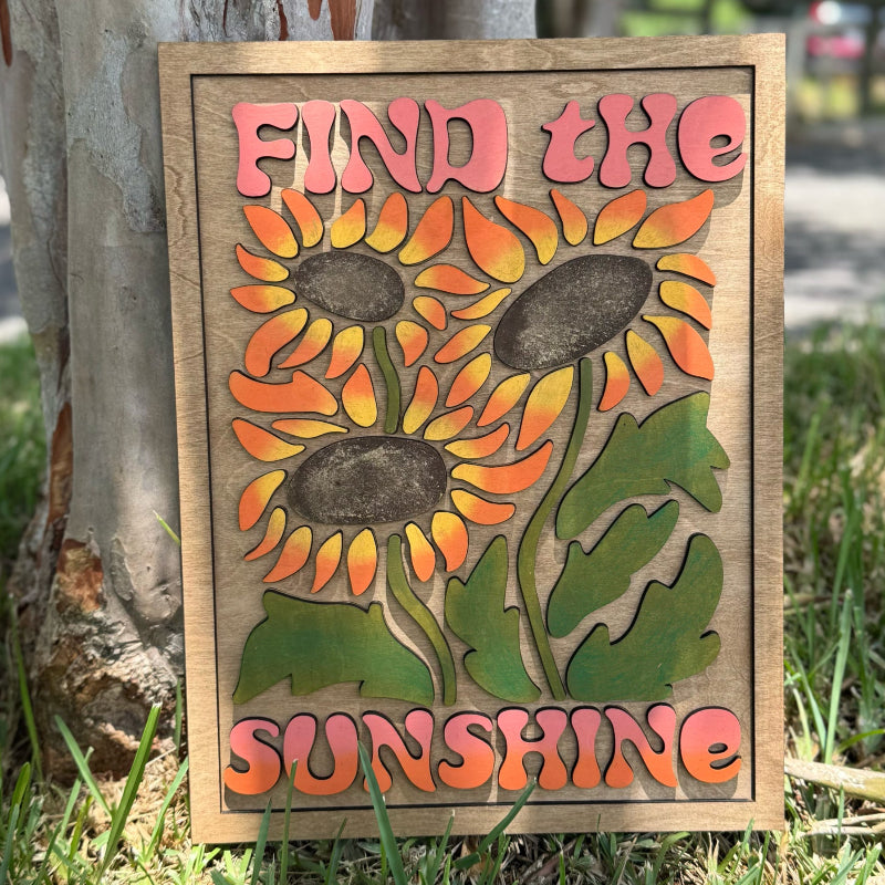 Find The Sunshine 3D LASER PROJECT - P014253