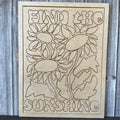 Find The Sunshine 3D LASER PROJECT - P014253