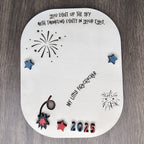 Firecracker Footprint 3D LASER PROJECT - P014100