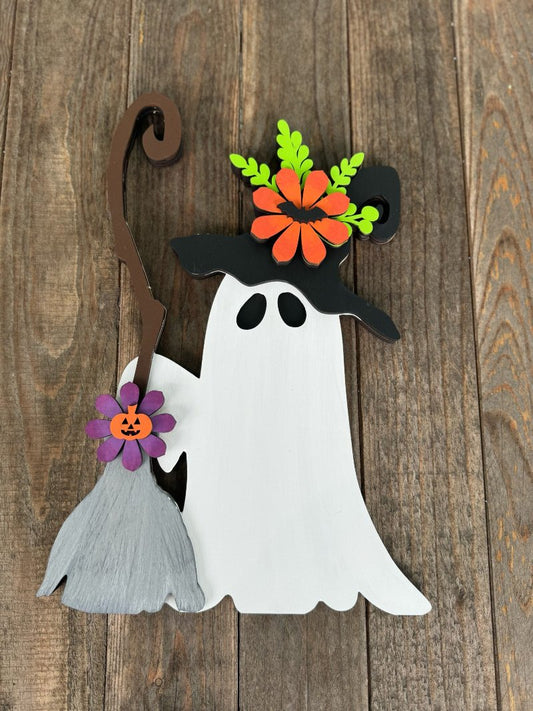 Floral Ghost Laser Cut DIY Craft Fernandina Beach