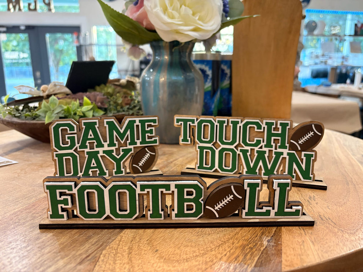 Football Game Day Trio 3D LASER PROJECT G0663