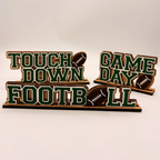 Football Game Day Trio 3D LASER PROJECT G0663