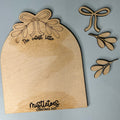 Footprint Mistletoes 3D LASER PROJECT - P014119