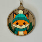Animal Tri Layered Classroom Kit Ornaments