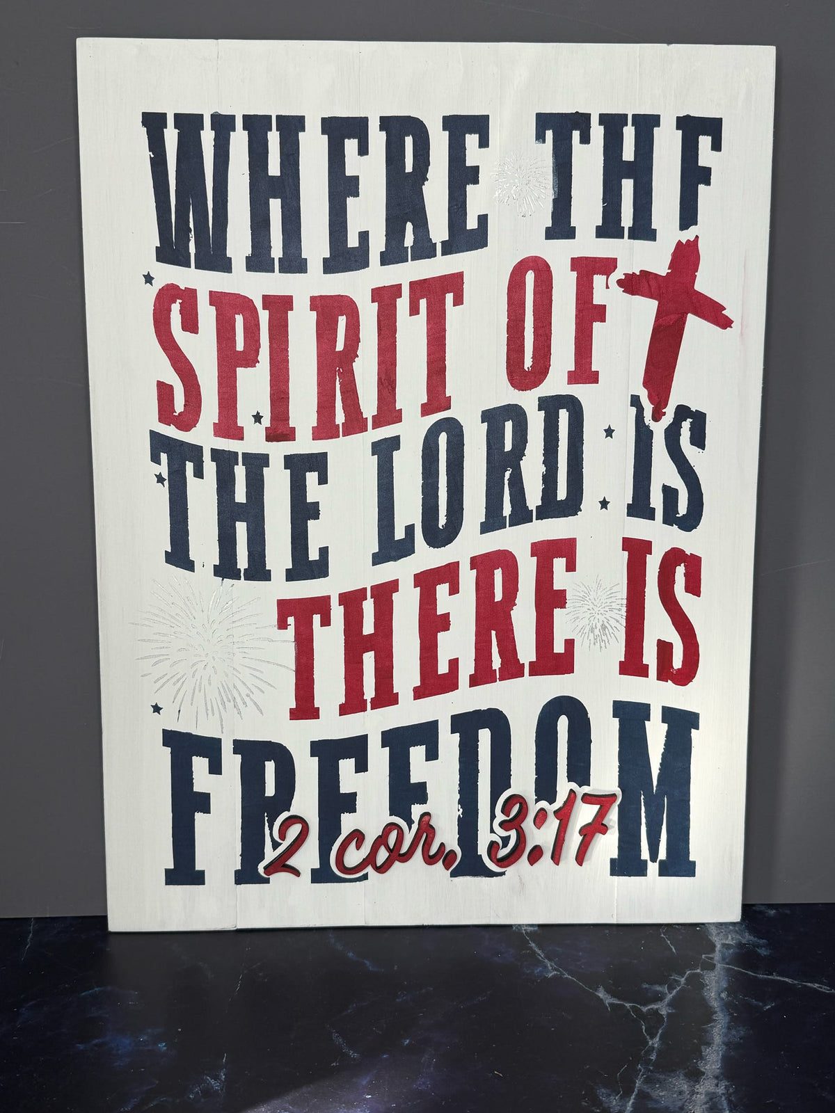 Spirit if the Lord Signature Board - P014089