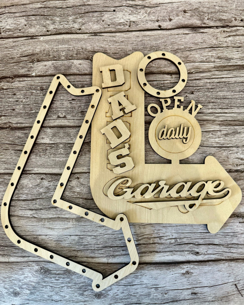 Dads Garage Sign P014026