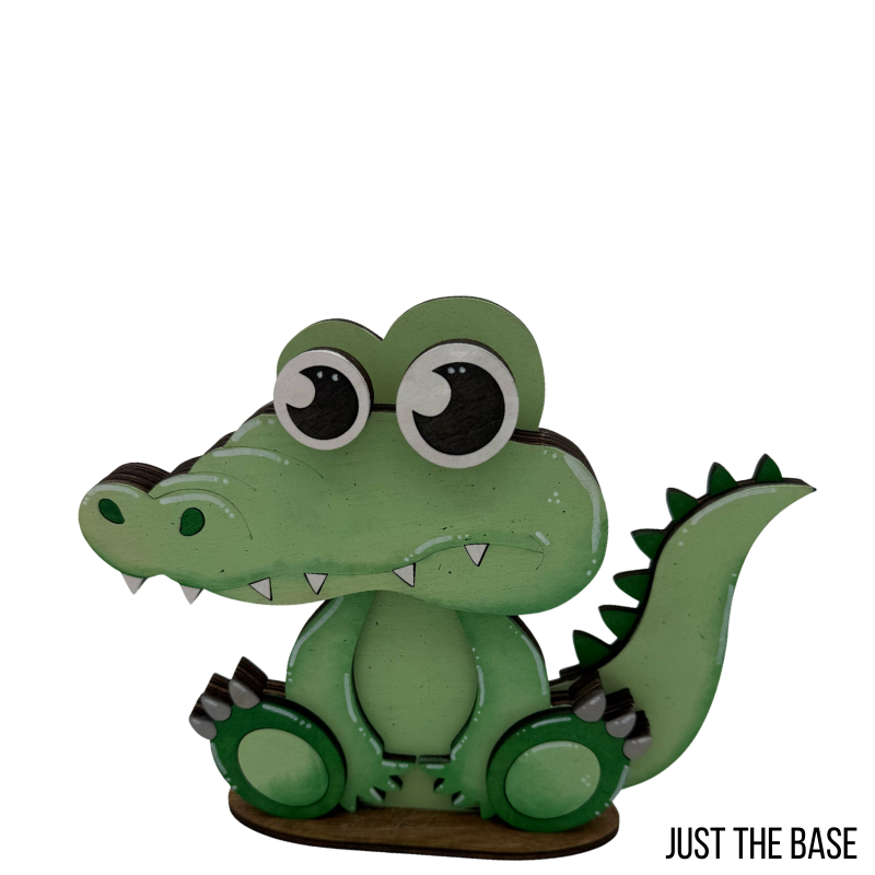 Gator with Interchangeable Hats G376