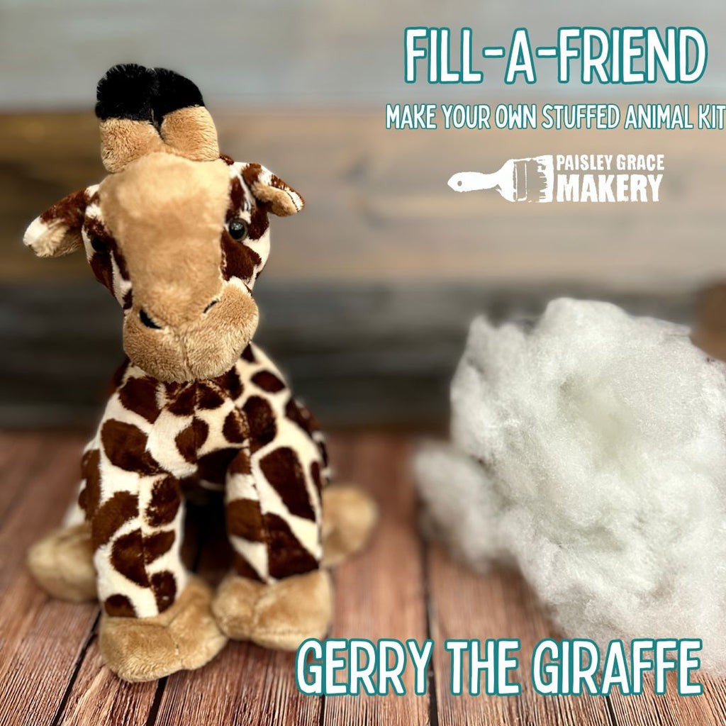 Gerry The Giraffe 16"  Build Your Own Stuffy S261