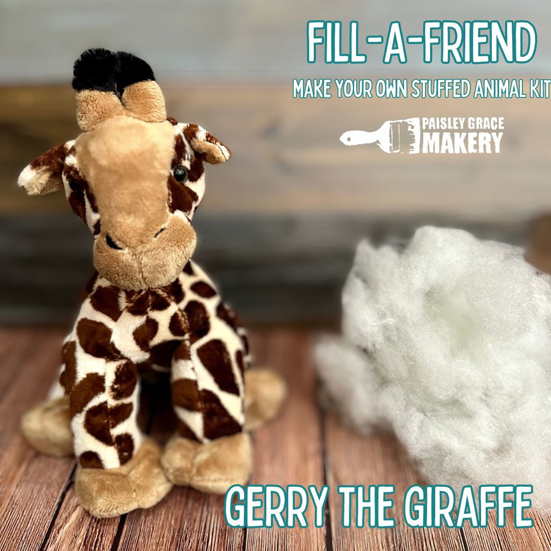 Gerry The Giraffe 16"  Build Your Own Stuffy S261