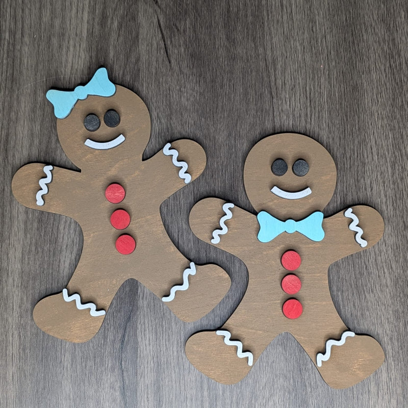 Gingerbread Cookie 3D LASER PROJECT - P014118