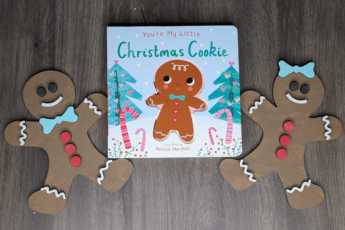 Gingerbread Cookie 3D LASER PROJECT - P014118