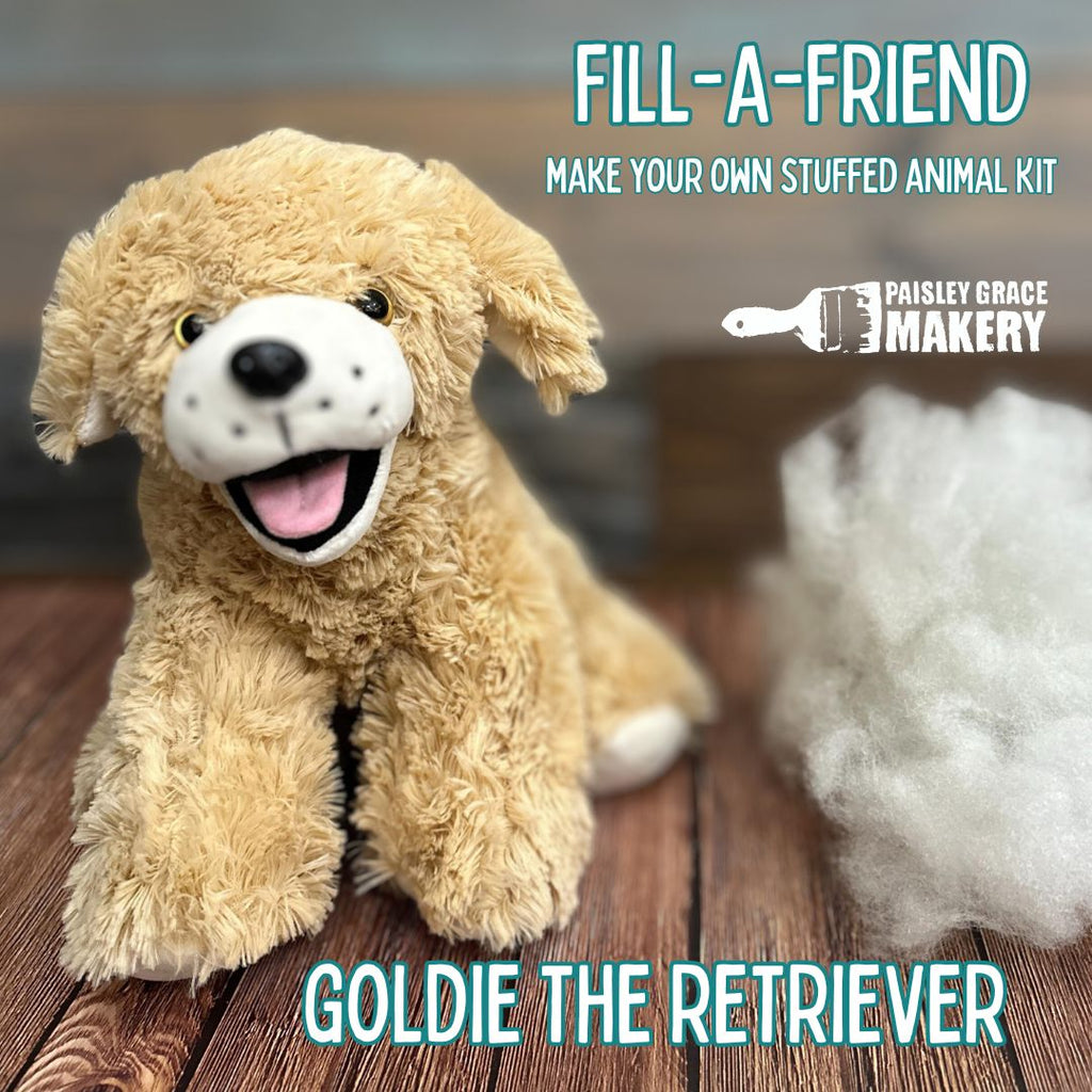 Goldie The Lab/Retriever 16"  Build Your Own Stuffy S84