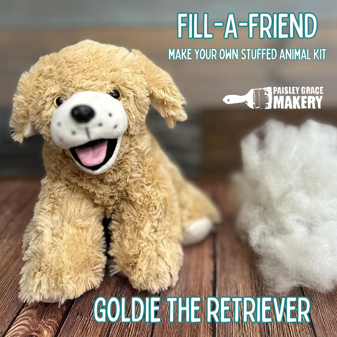 Goldie The Lab/Retriever 16"  Build Your Own Stuffy S84