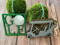 Golf Ornament Pair P13348