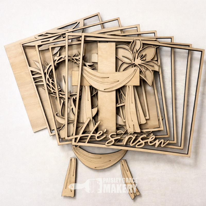 He Is Risen  3D LAYERED PROJECT G340