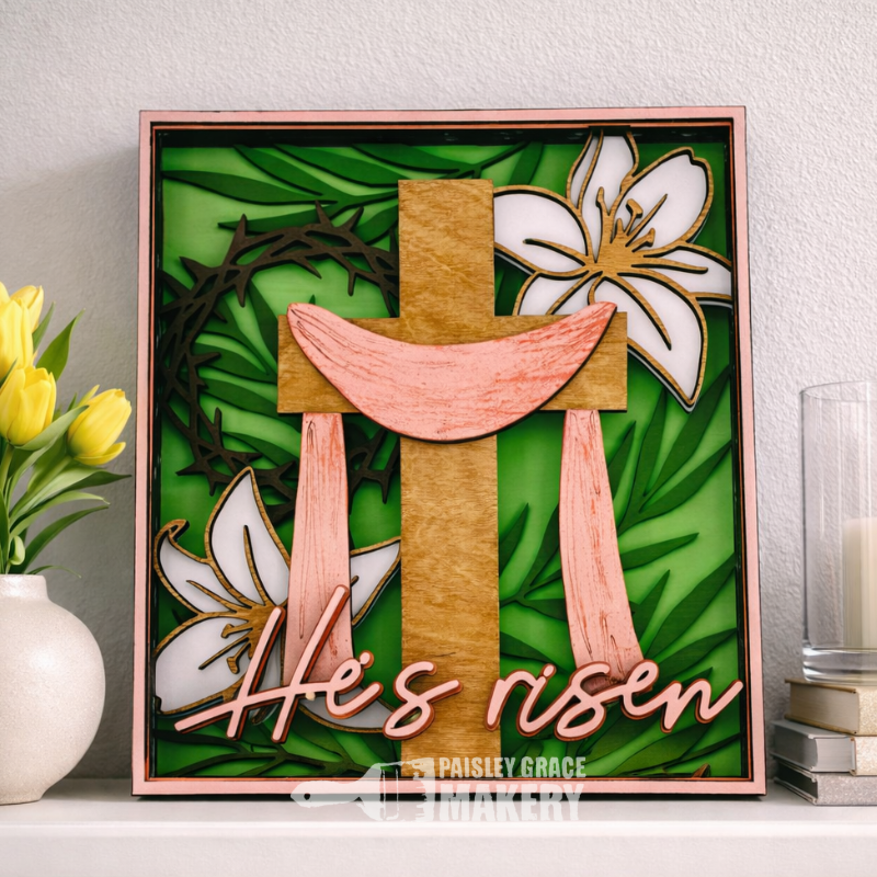 He Is Risen  3D LAYERED PROJECT G340