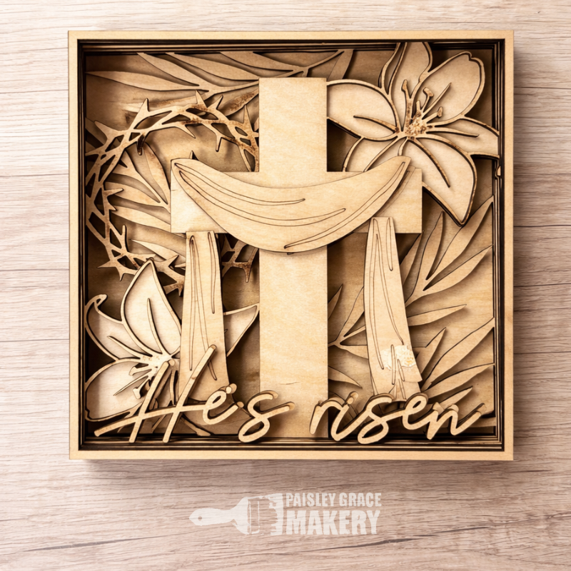 He Is Risen  3D LAYERED PROJECT G340