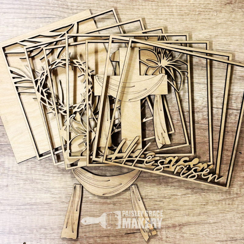 He Is Risen  3D LAYERED PROJECT G340